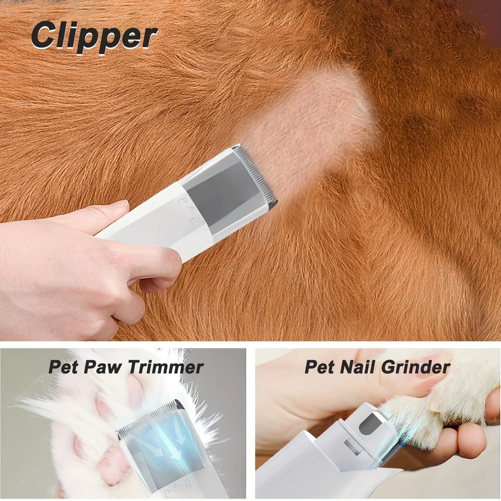 GroomPro Vacuum 7-in-1 – מספרים, מנקים ושומרים על הבית נקי משערות