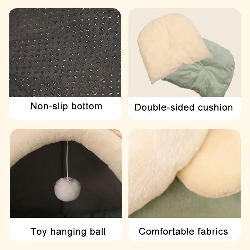 Deep Sleep Cat Bed – המיטה שנותנת לחתול שלך שקט, חום ותחושת ביטחון אמיתית